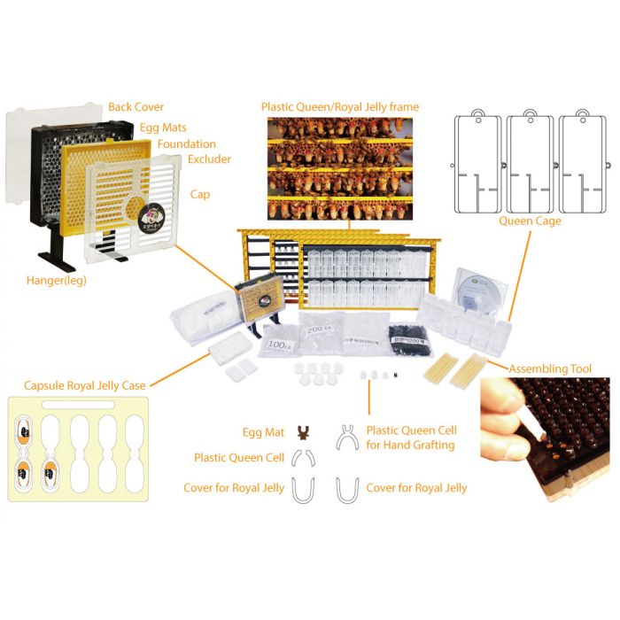 Royal Queen Rearing & Royal Jelly Kit