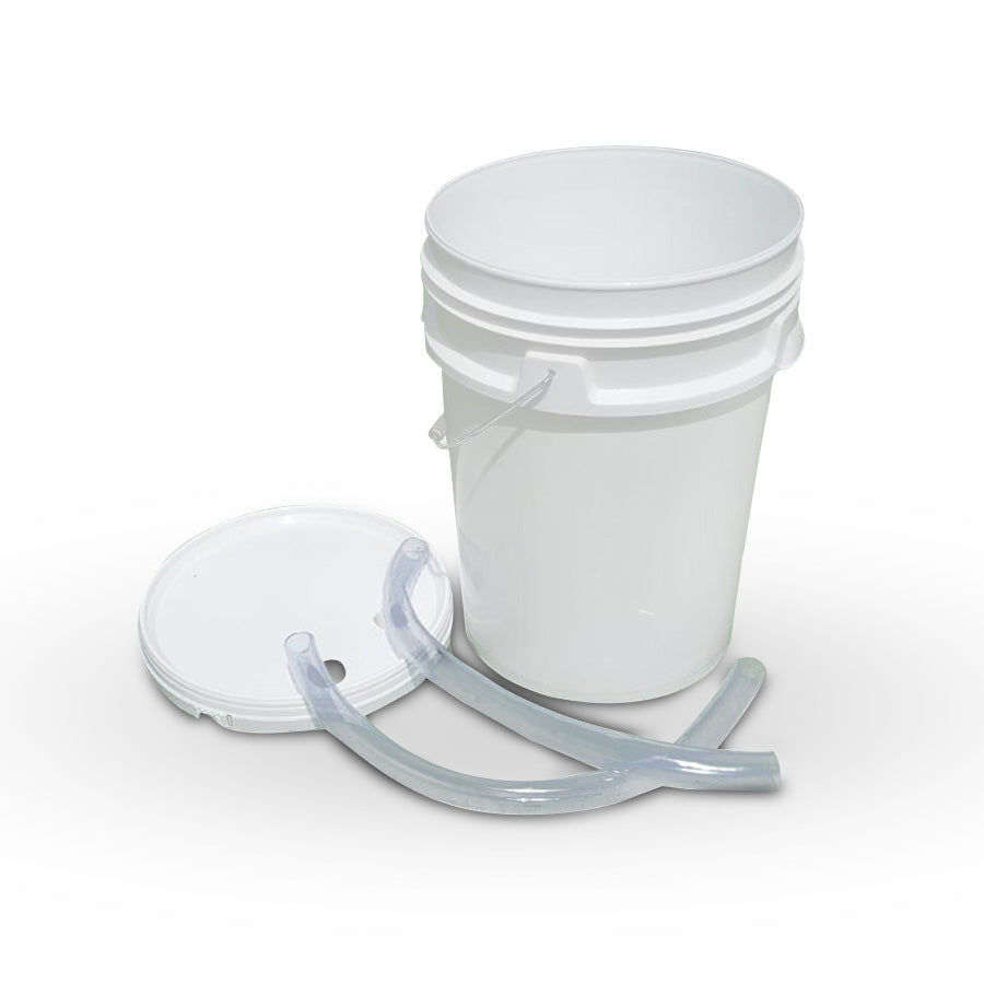 Flow Hive® extraction Pail 20L food grade bucket with tubes