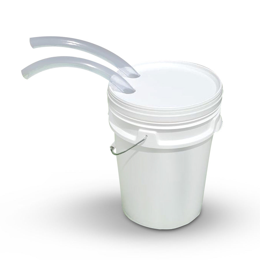 Flow Hive® extraction Pail 20L food grade bucket with tubes