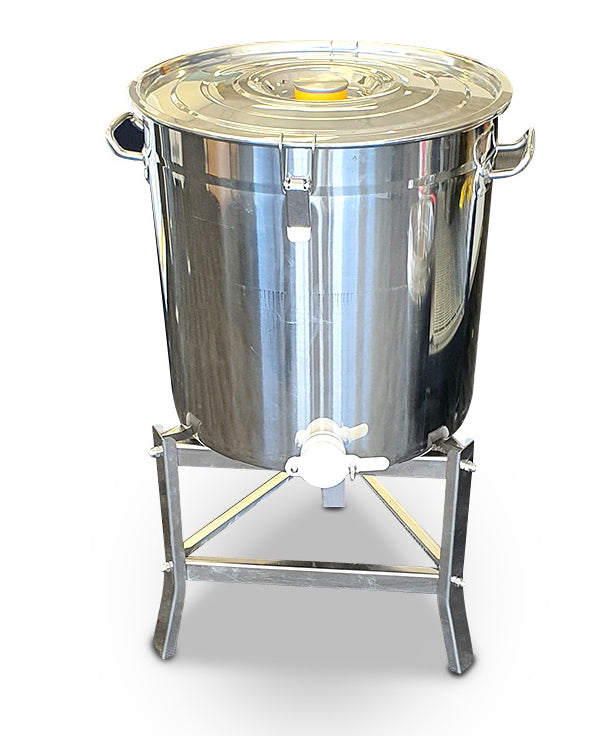 Honey Tank 70kg 304SS with Honey Gate (40cm D 40cm H)