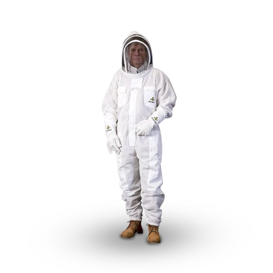 Bee Suit - Premium Vented Triple Layer - Folding Hood With Dropdown Fr ...