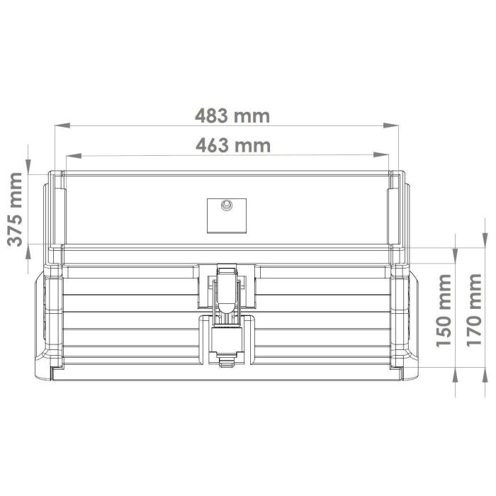 Apimaye 7F Manley (Medium) Super with Latches and Handles